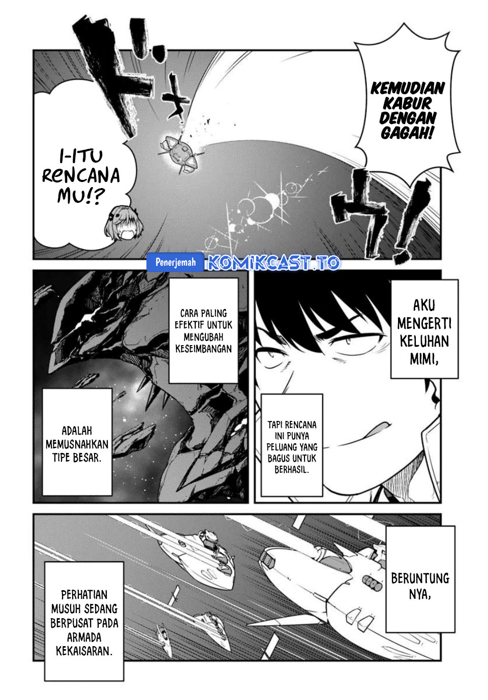 Mezametara Saikyou Soubi to Uchuusen-mochi datta no de Chapter 51.2 Bahasa Indonesia
